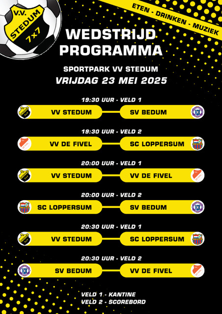 Programma 7x7 VV Stedum